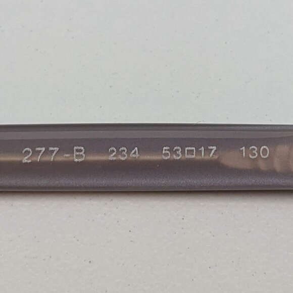 🕶️Bvlgari 277-B Eyeglasses 53/17 130 /KAZ653🕶️ - Picture 6 of 7